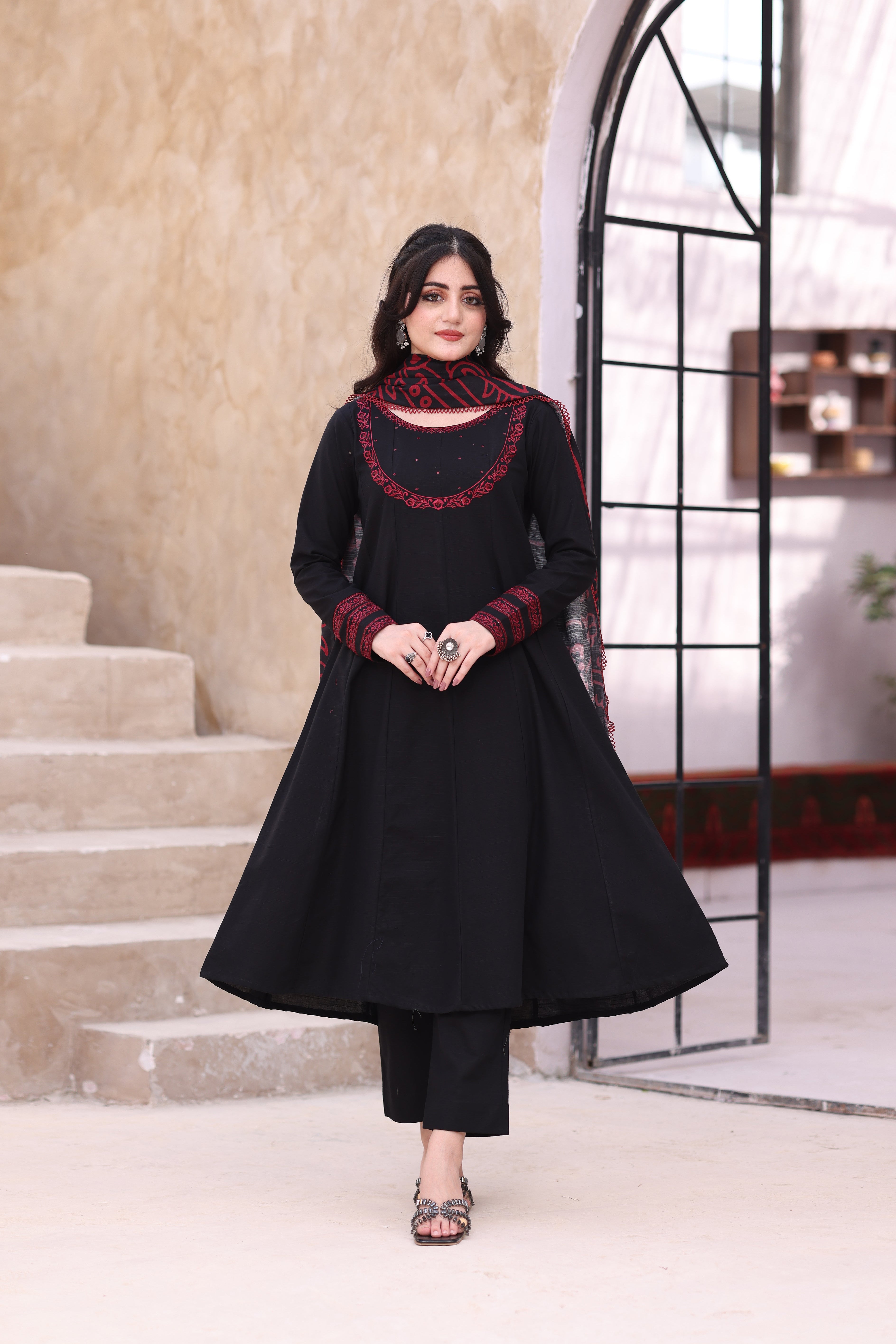 Nova Khaddar 3PC Dress