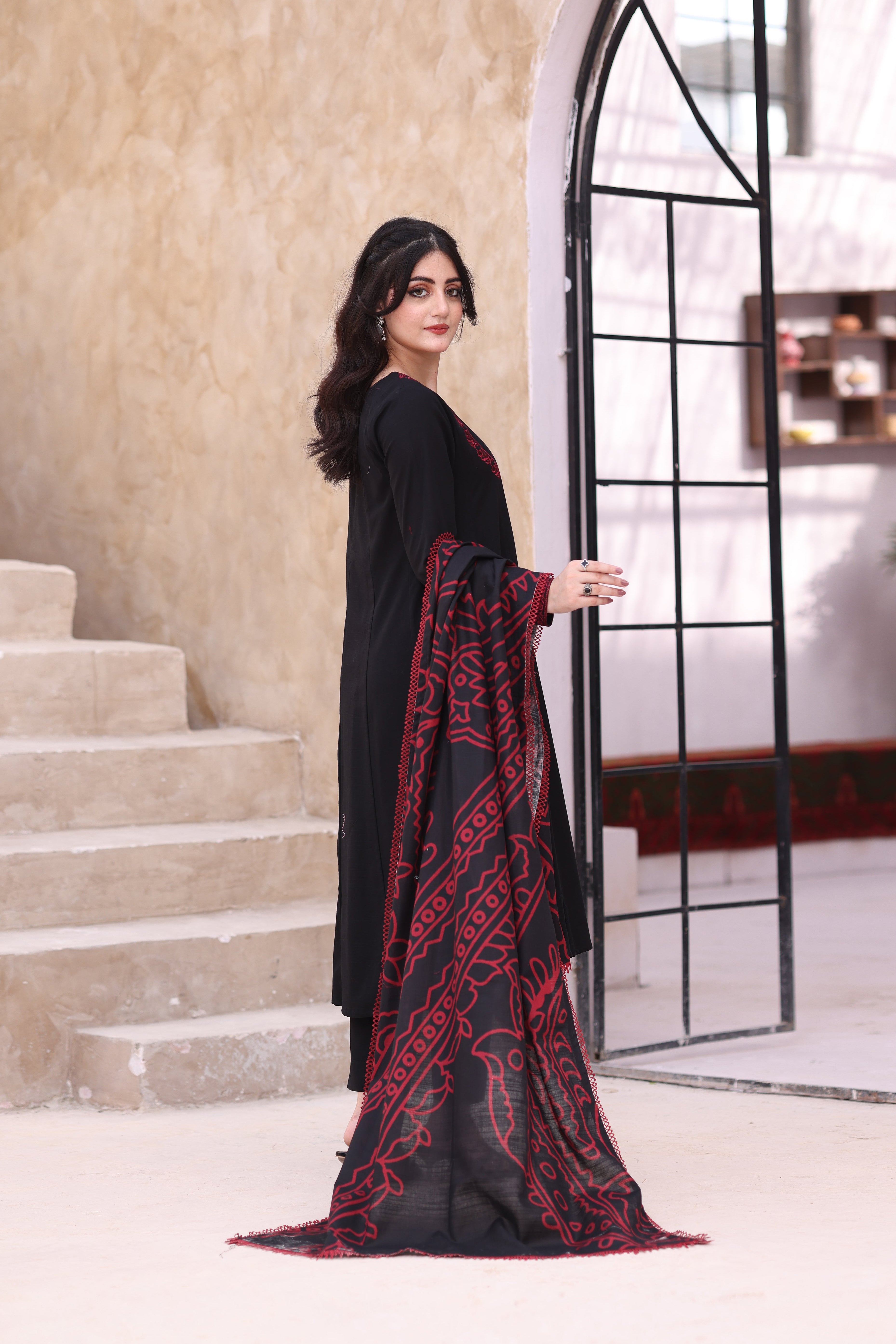 Nova Khaddar 3PC Dress