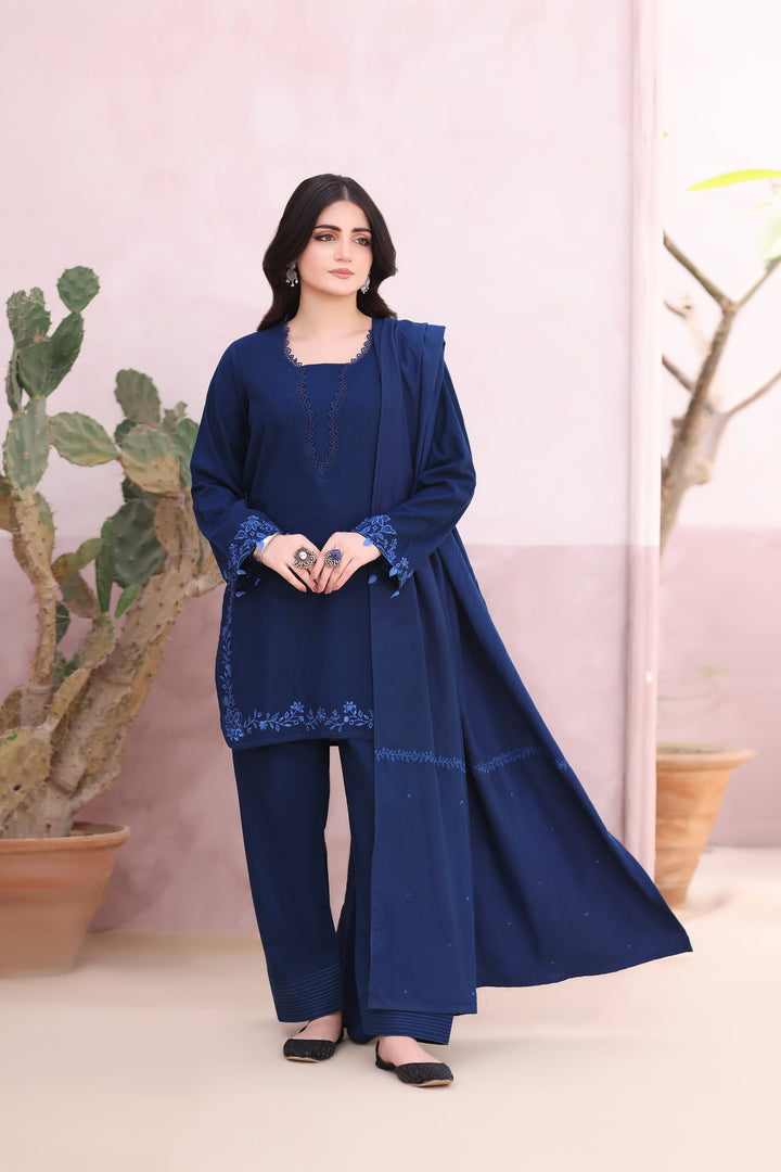 Royal Khaddar 3PC Dress