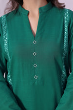 Load image into Gallery viewer, Sheen khaddar Embroidered 2PC Dress
