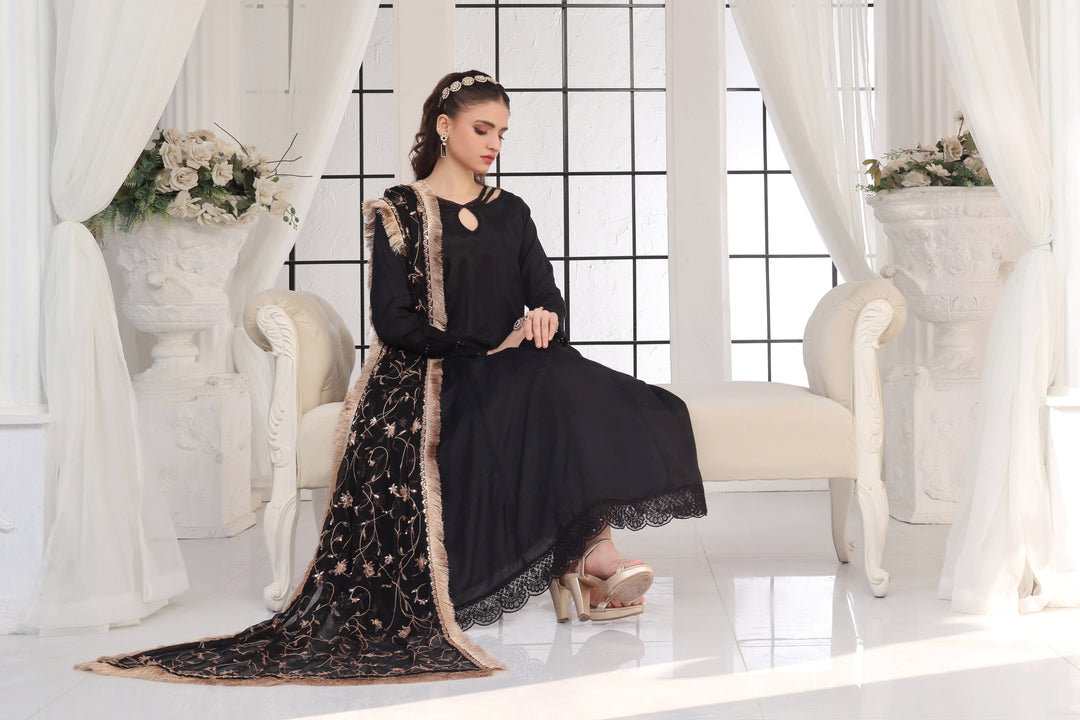 Zareen Stitched 3PC Formal Dress