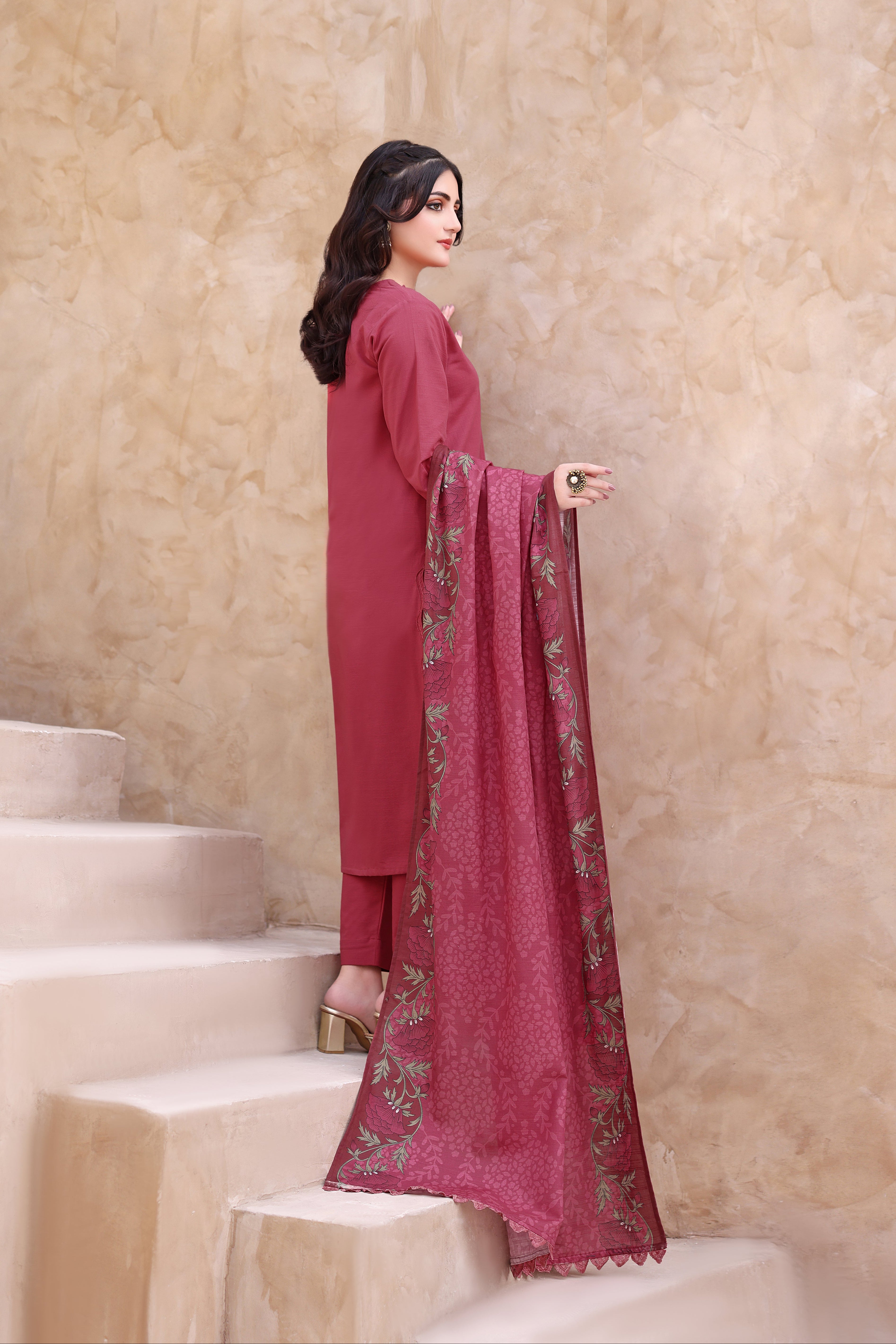 Aurora Khaddar 3PC Dress