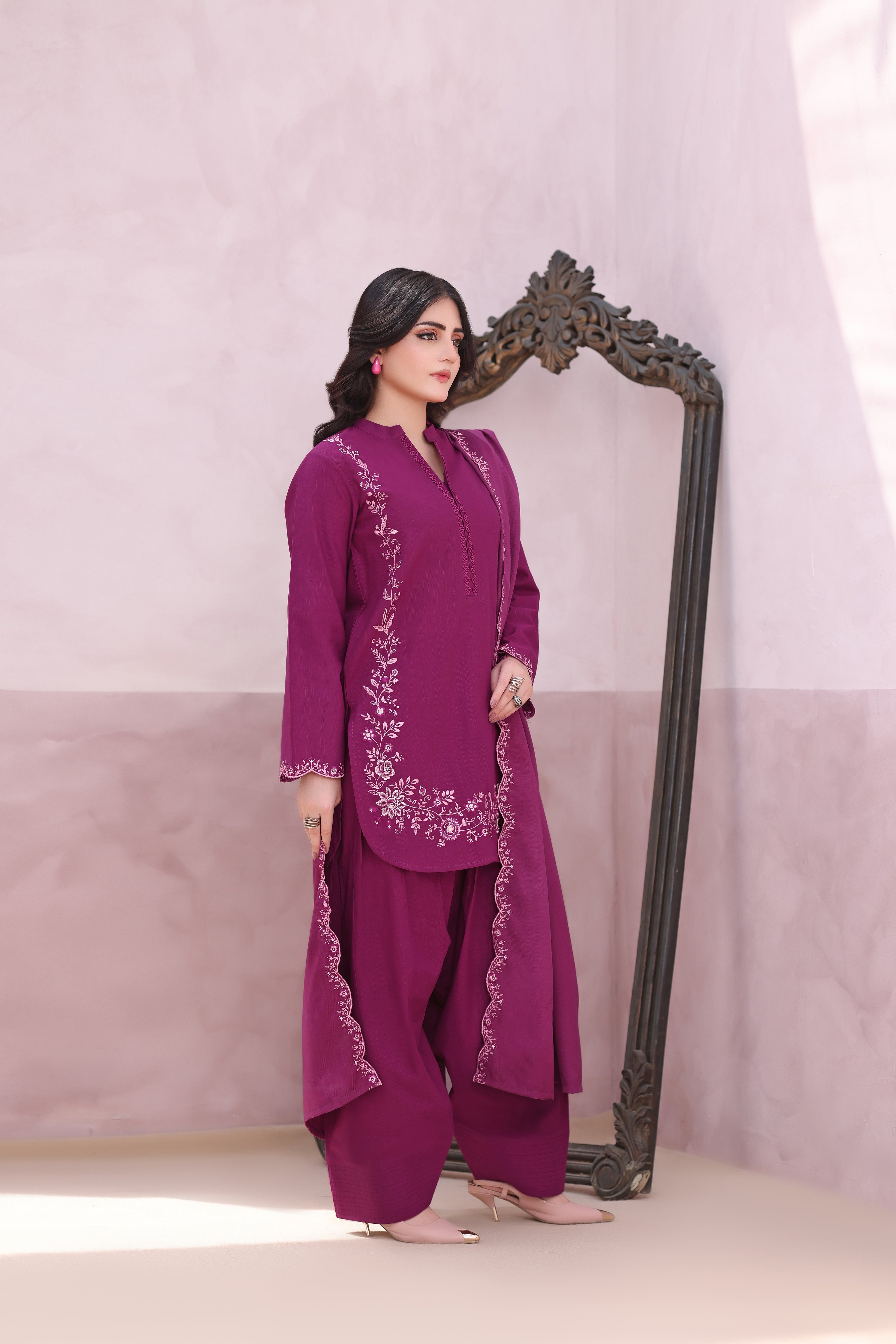 Ayra Khaddar 3PC Dress