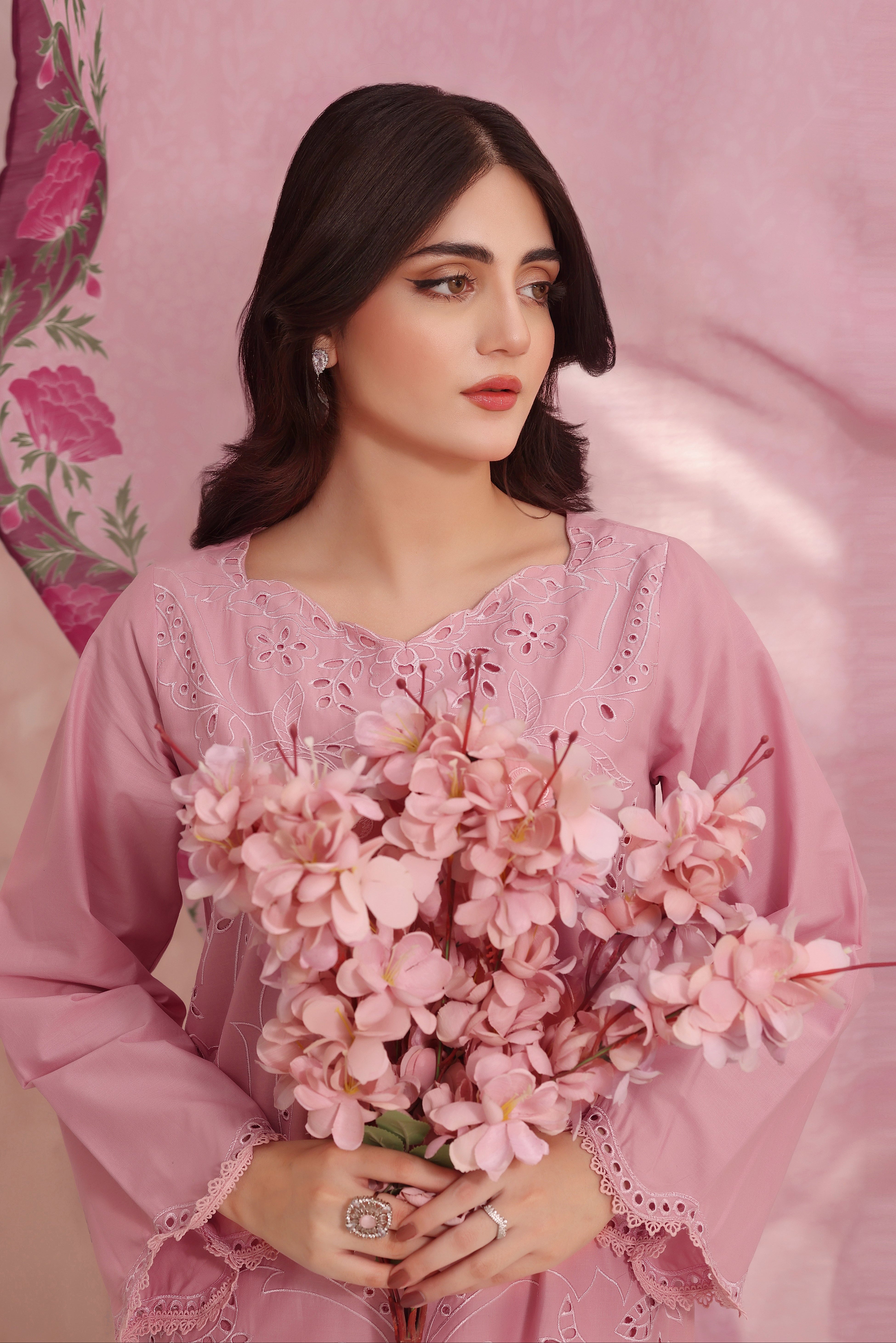 Buttercup Schiffli 3PC Lawn Dress