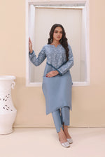 Load image into Gallery viewer, Luxeurs Embroidered Pakistani Ready to Wear Lawn Dress
