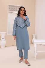 Load image into Gallery viewer, Luxeurs Embroidered Pakistani Ready to Wear Lawn Dress
