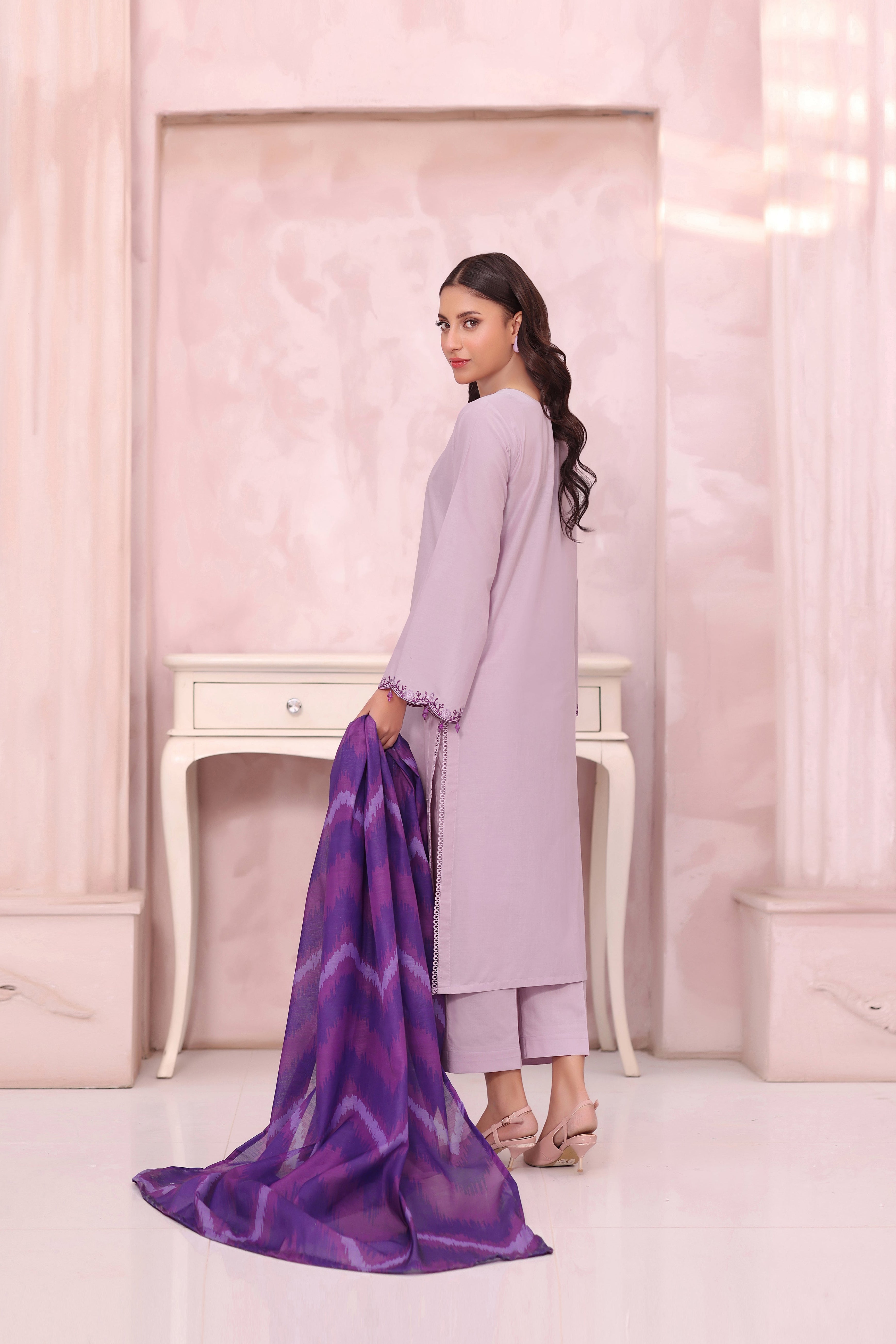 Fairy Dust Schiffli 3PC Lawn Dress