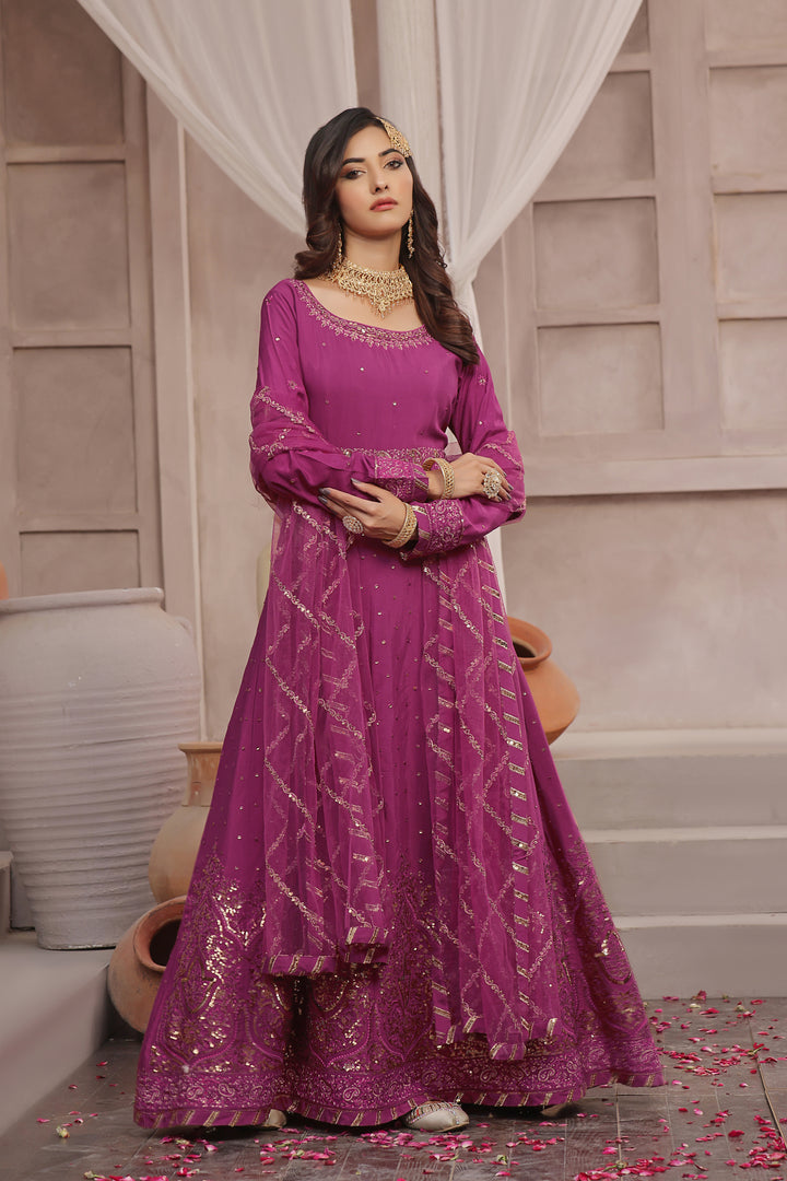 Ghazal Raw Silk Formal Stitched Dress