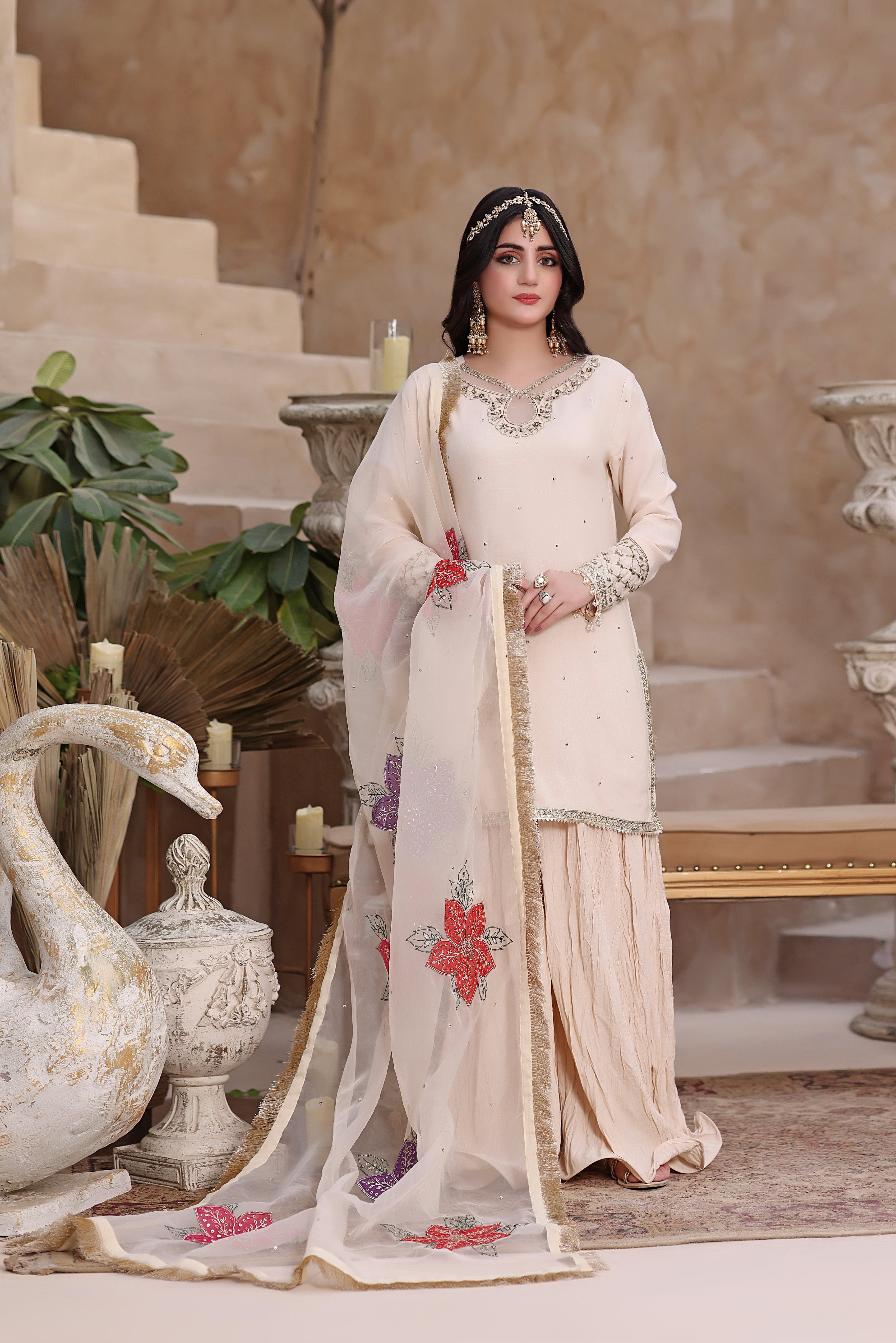 Lalazar RawSilk Formal Dress