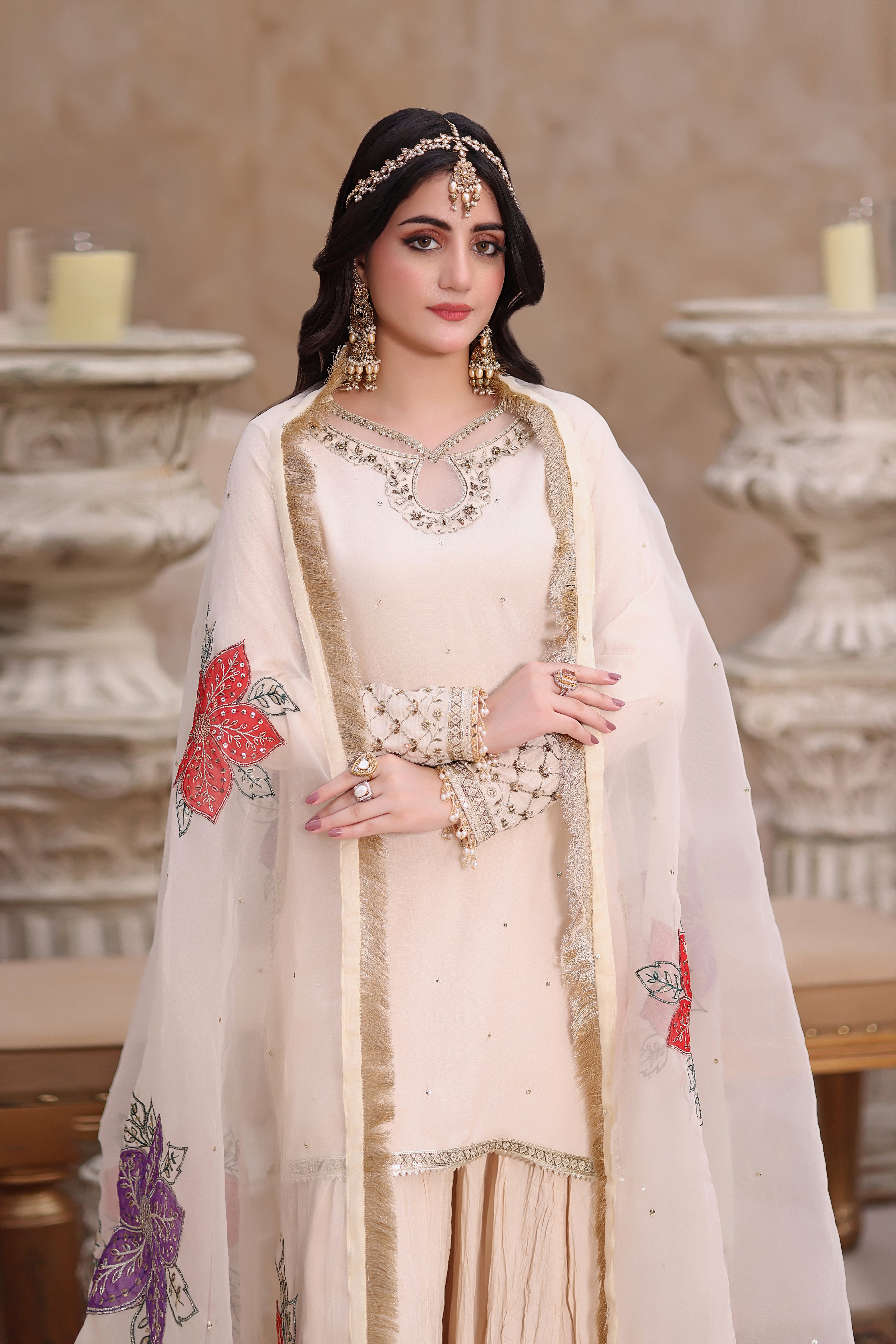 Lalazar RawSilk Formal Dress
