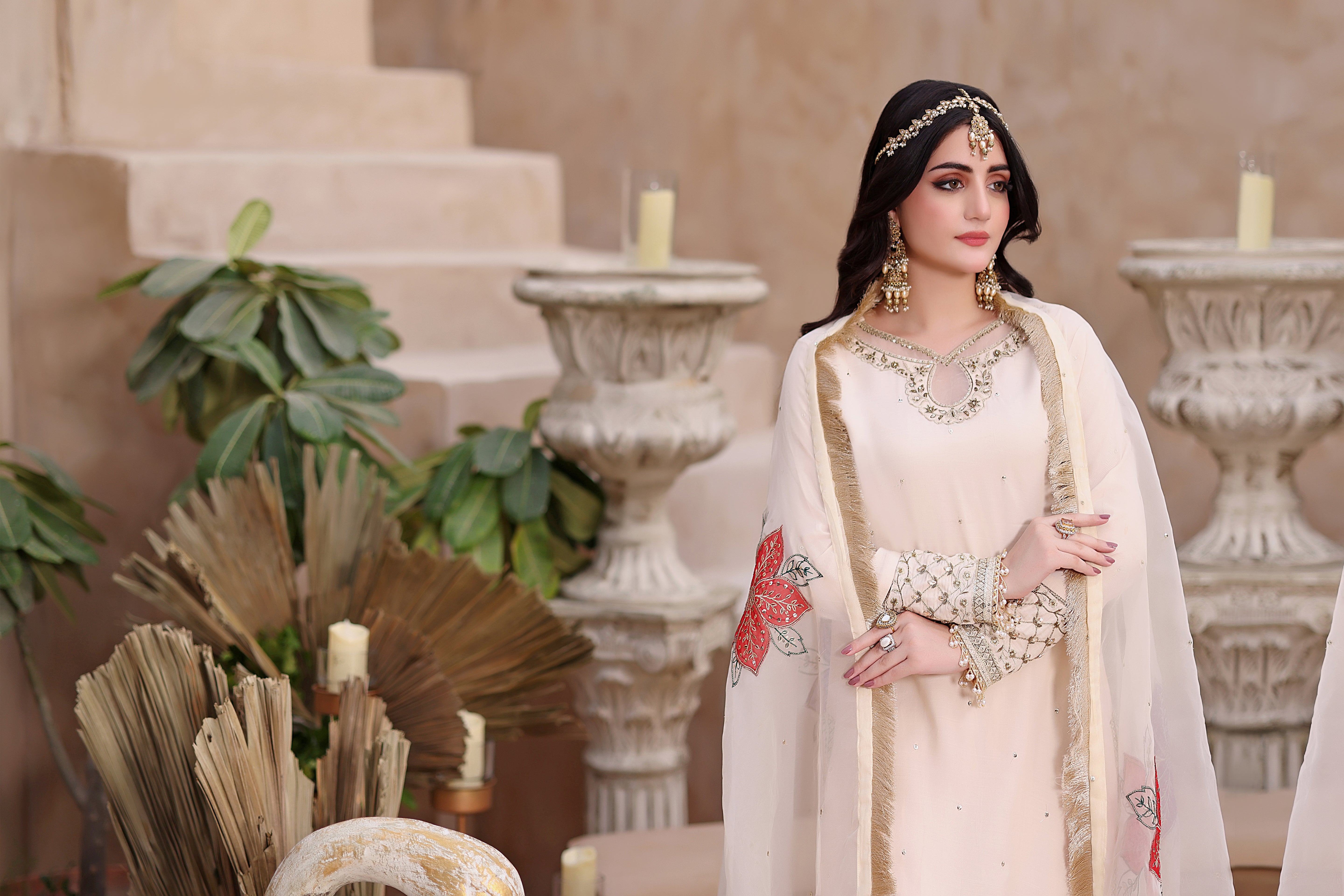 Lalazar RawSilk Formal Dress