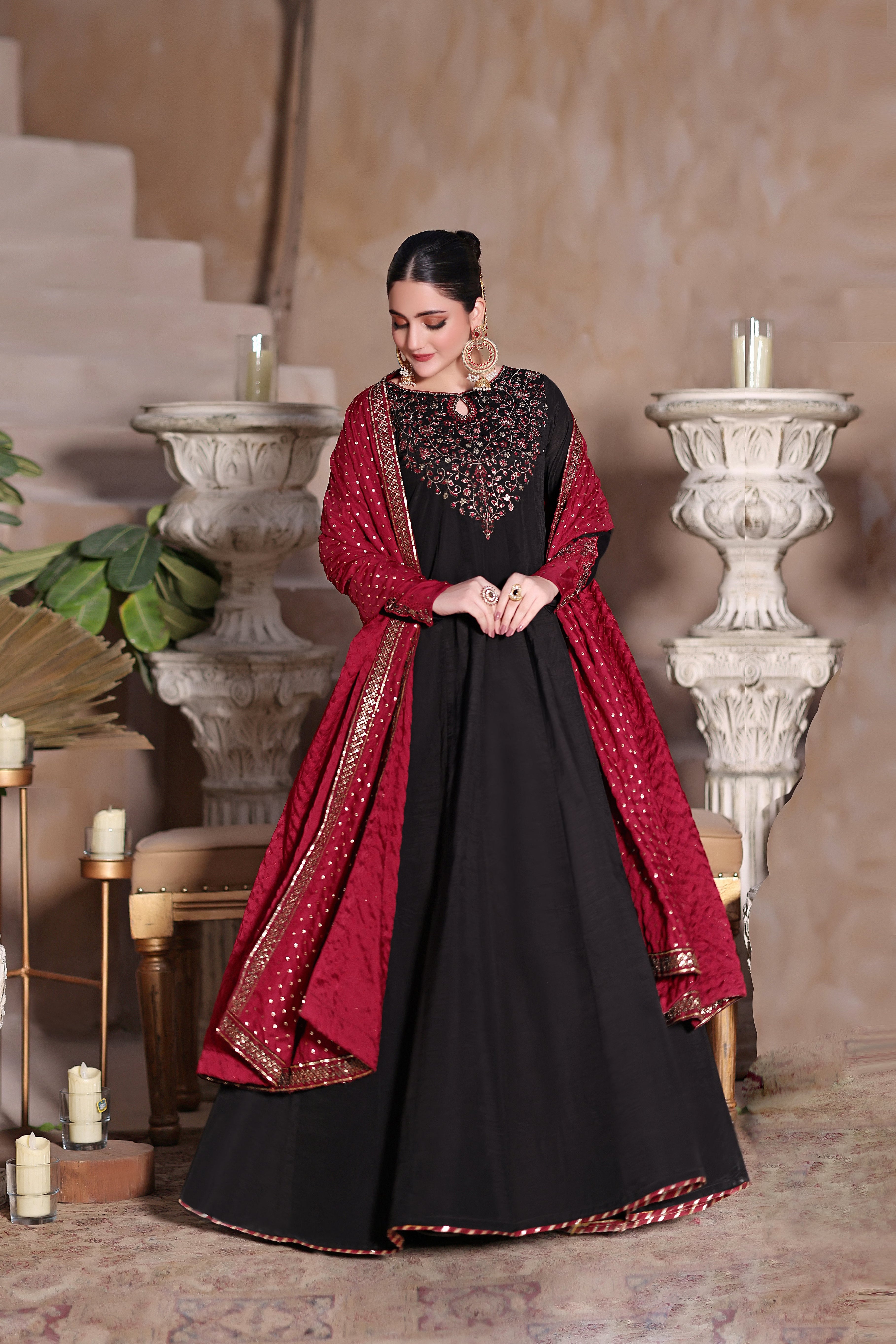 Zeenat RawSilk Formal Dress