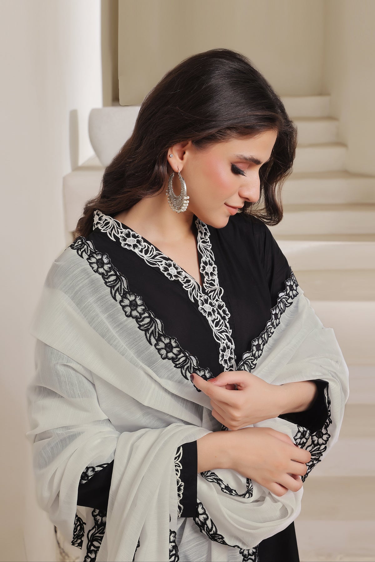 Eclipse Embroidered 3PC Lawn Dress