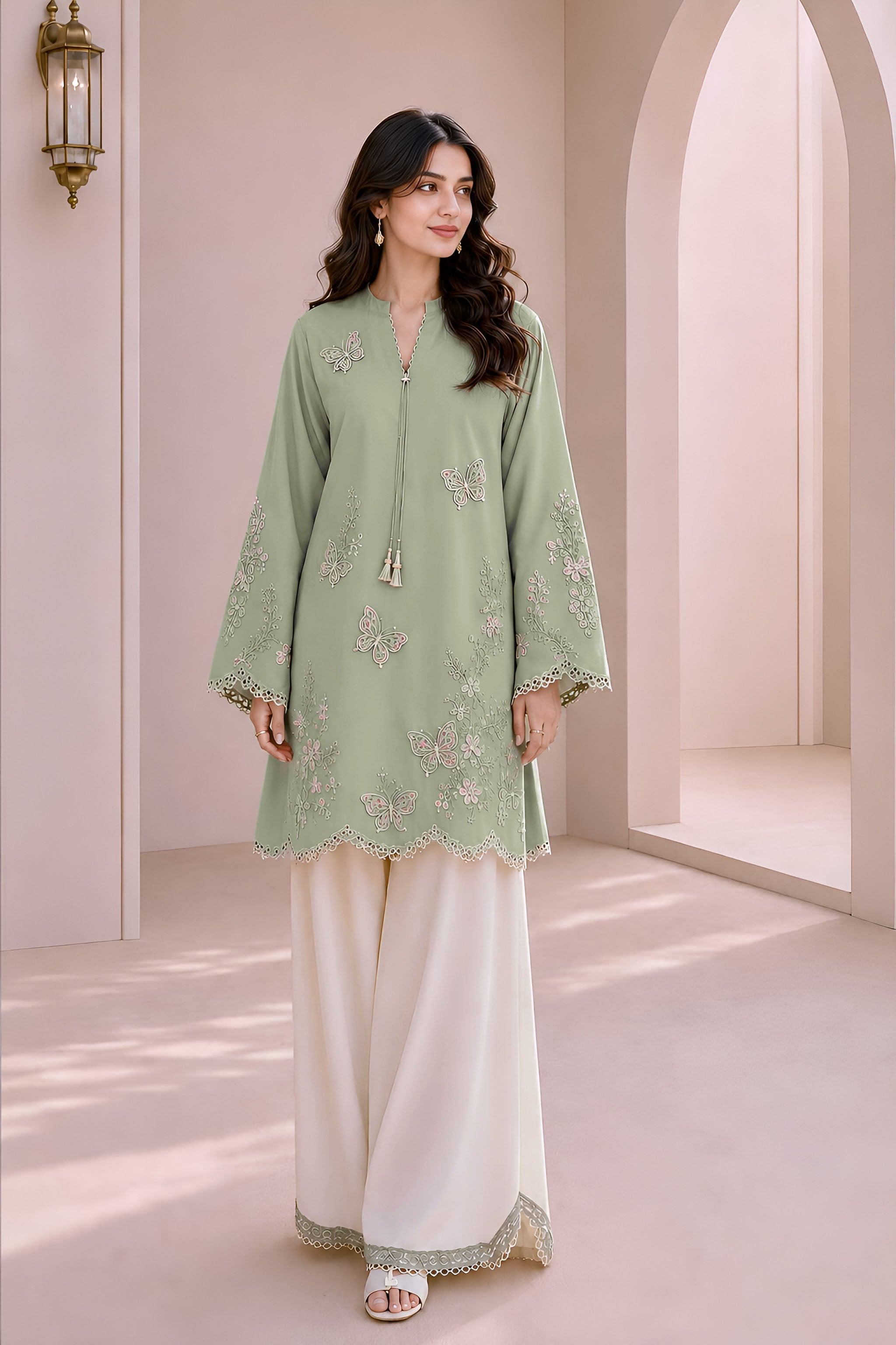 Margarita Emb. Lawn 2PC Dress