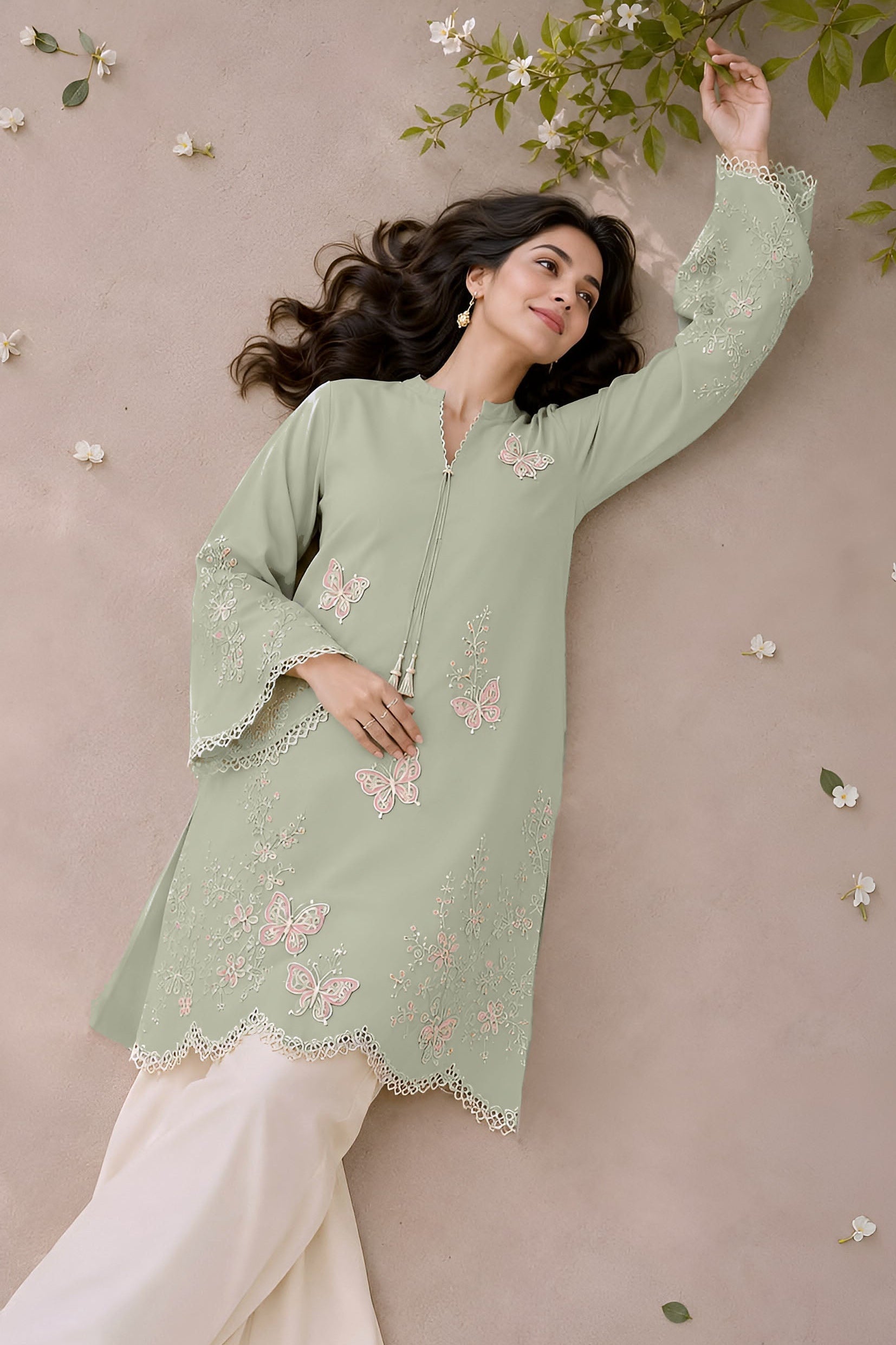 Margarita Emb. Lawn 2PC Dress