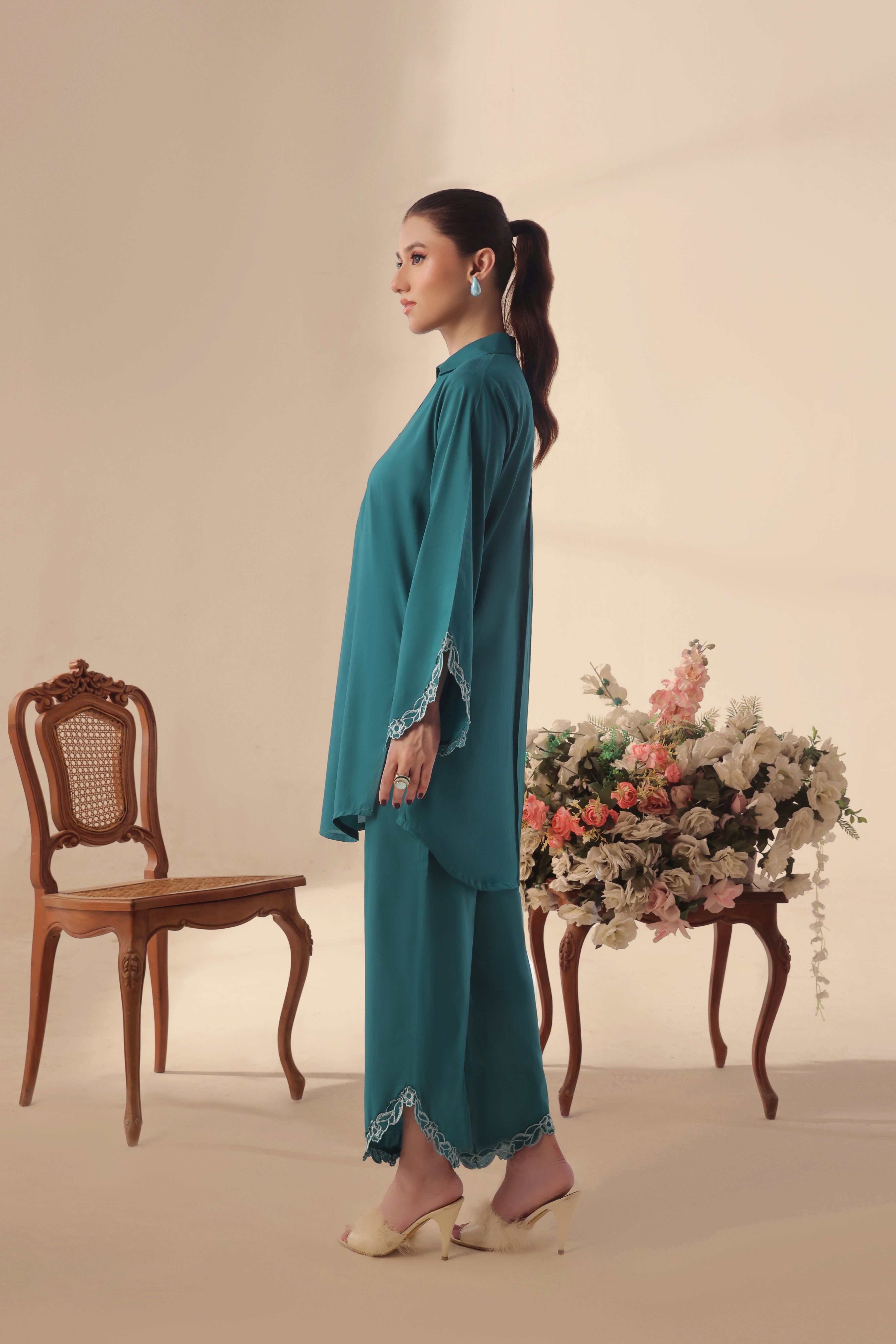 Mary Embroidered Lawn 2PC Dress