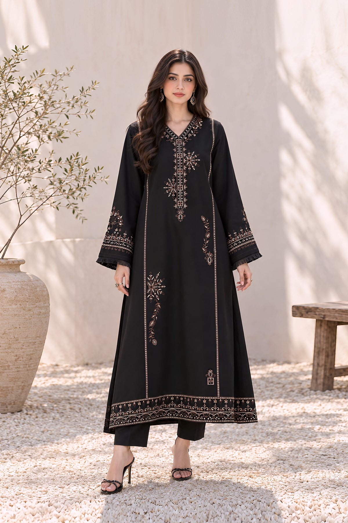 Panther Khaddar Co-ord