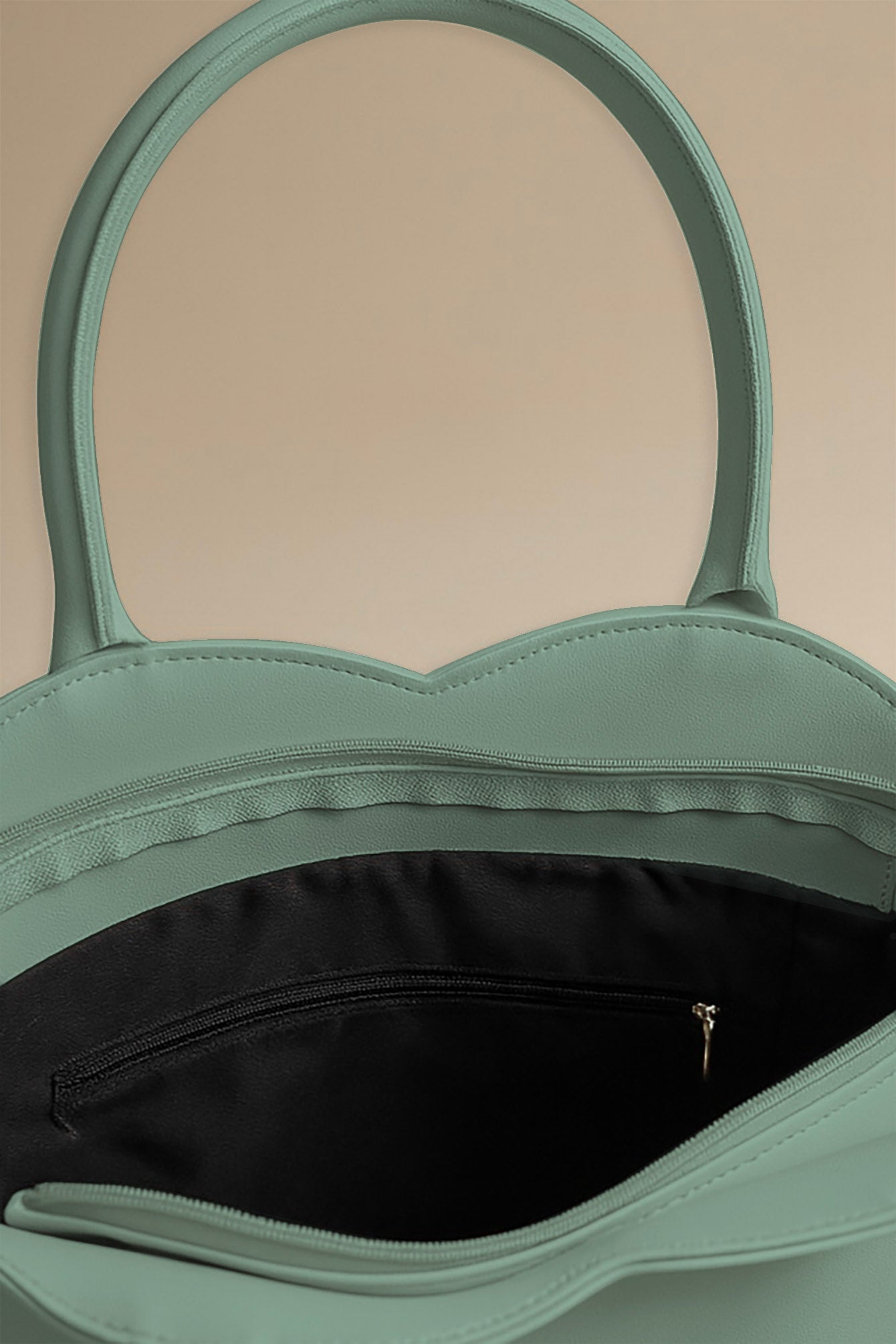 Sea Green Petal Handbag