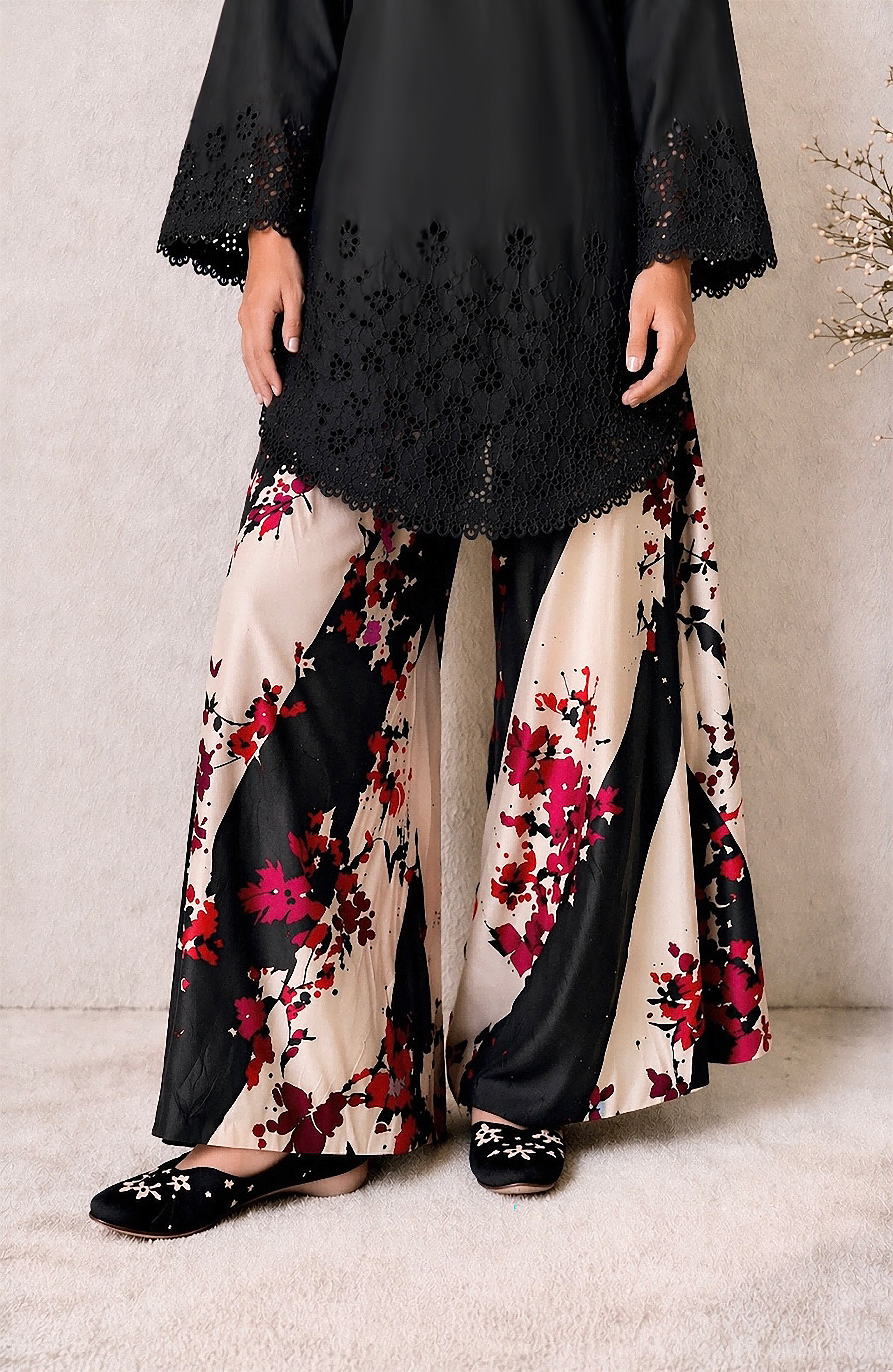 Solace Embroidered 2PC Dress