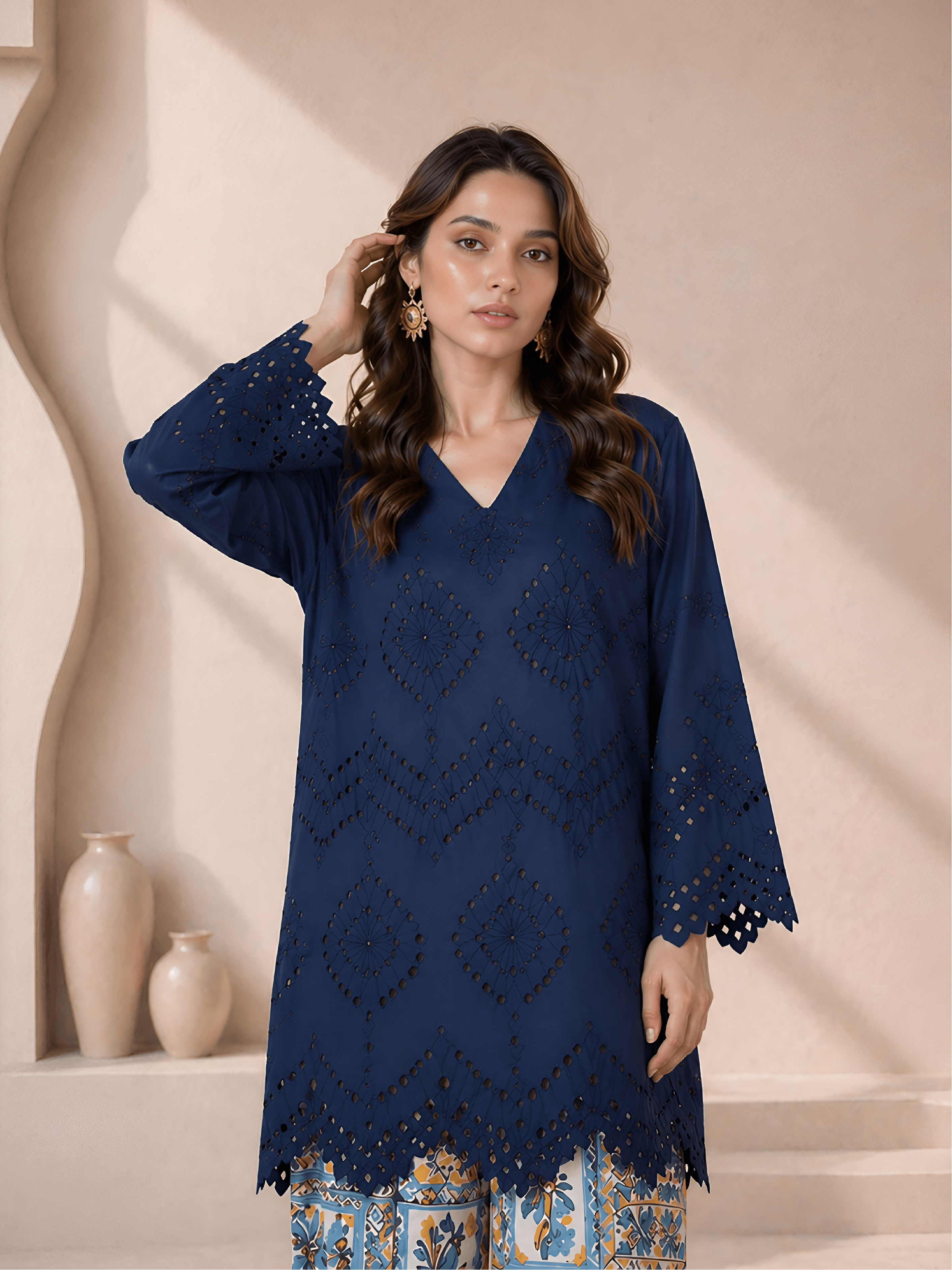 Twinkle Embroidered 2PC Dress