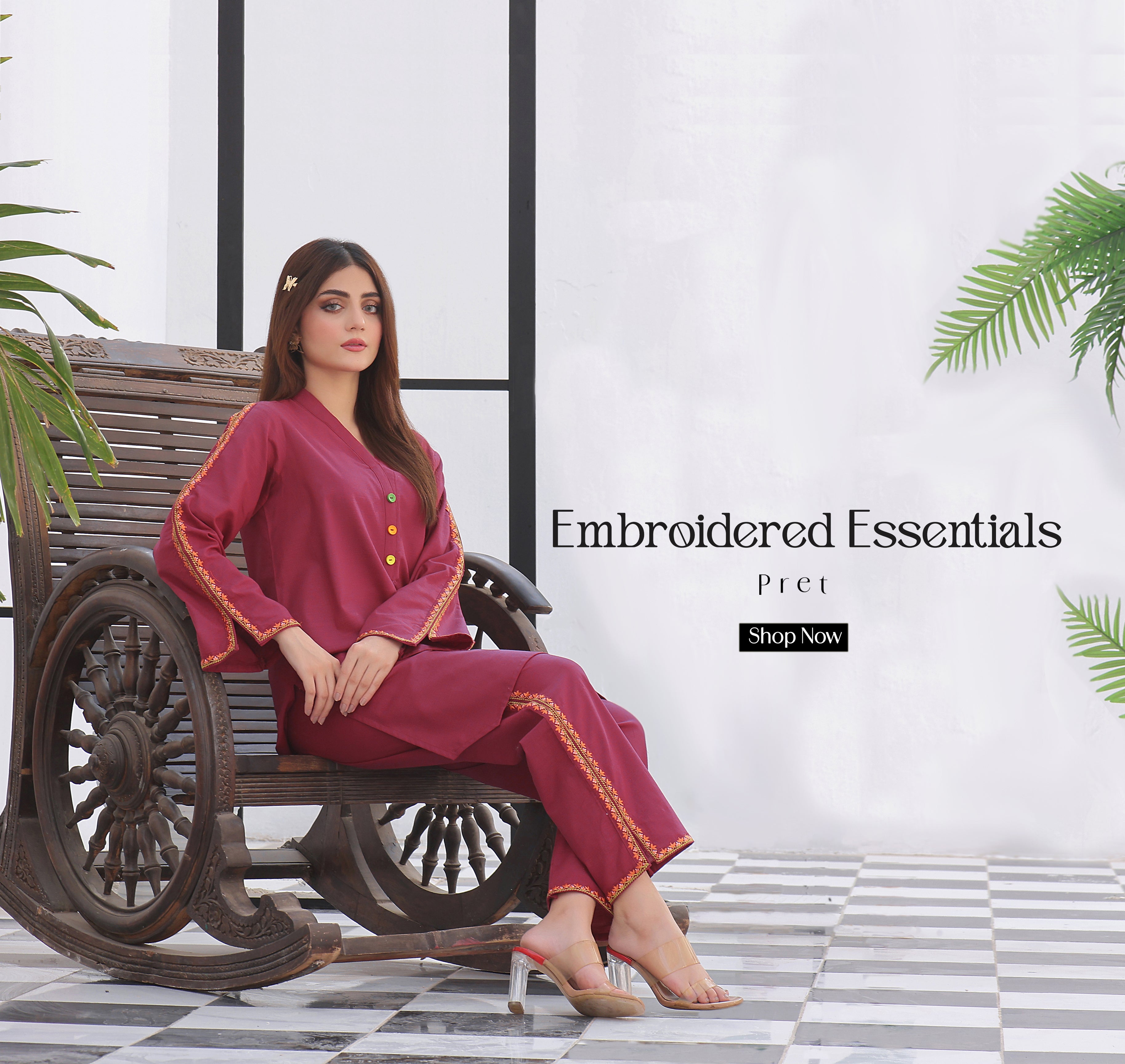 Online Clothes Shopping: Pakistani Embroidered Lawn Dresses