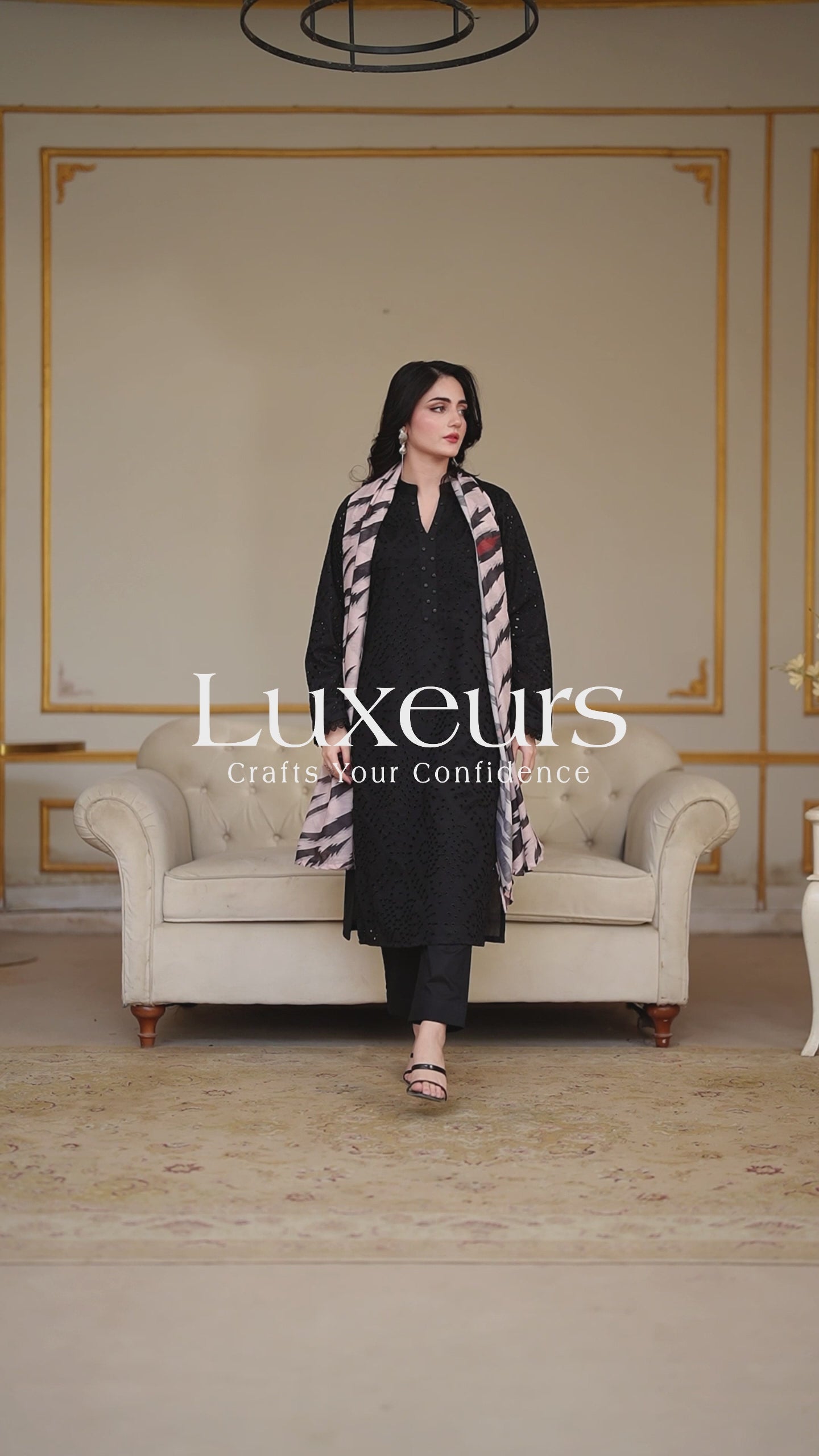 Luxeurs Daphne Lawn Dress