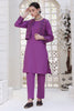 Violet Koti Stitched 3pc Embroidered Suit