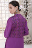 Violet Koti Stitched 3pc Embroidered Suit