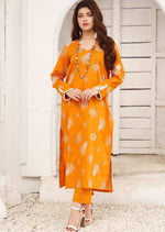 Load image into Gallery viewer, Autumn Stitched 2 Piece Embroidered Cotton Suit