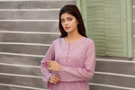 Load image into Gallery viewer, Lilac Stitched 2 Piece Embroidered Cotton Suit