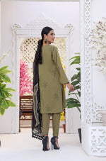 Load image into Gallery viewer, Oregano Stitched 3 Piece Embroidered Lawn Cotton Suit
