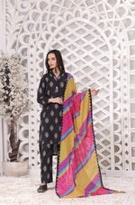Load image into Gallery viewer, Rangoli Stitched 3 Piece Embroidered Lawn Cotton Suit